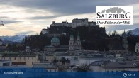 Archived image Webcam Salzburg: Mirabell Palace 08:00