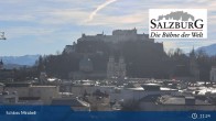 Archived image Webcam Salzburg: Mirabell Palace 10:00