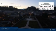 Archiv Foto Webcam Salzburg: Schloss Mirabell 06:00