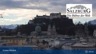 Archiv Foto Webcam Salzburg: Schloss Mirabell 08:00