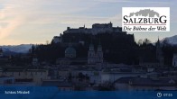 Archived image Webcam Salzburg: Mirabell Palace 07:00