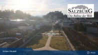 Archived image Webcam Salzburg: Mirabell Palace 08:00