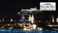 Archived image Webcam Salzburg: Mirabell Palace 18:00