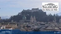 Archiv Foto Webcam Salzburg: Schloss Mirabell 12:00