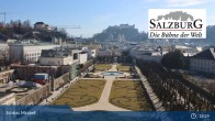 Archiv Foto Webcam Salzburg: Schloss Mirabell 12:00