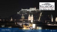 Archived image Webcam Salzburg: Mirabell Palace 20:00