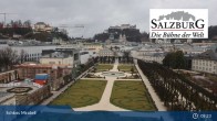 Archiv Foto Webcam Salzburg: Schloss Mirabell 08:00