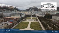 Archiv Foto Webcam Salzburg: Schloss Mirabell 12:00