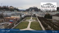 Archiv Foto Webcam Salzburg: Schloss Mirabell 03:00