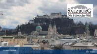 Archiv Foto Webcam Salzburg: Schloss Mirabell 08:00