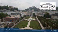 Archiv Foto Webcam Salzburg: Schloss Mirabell 06:00