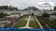 Archiv Foto Webcam Salzburg: Schloss Mirabell 07:00