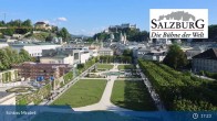 Archived image Webcam Salzburg: Mirabell Palace 16:00