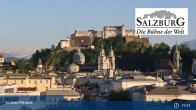 Archived image Webcam Salzburg: Mirabell Palace 18:00