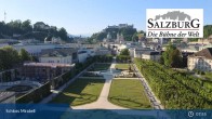Archiv Foto Webcam Salzburg: Schloss Mirabell 07:00