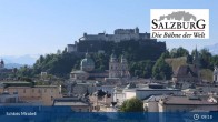 Archiv Foto Webcam Salzburg: Schloss Mirabell 08:00