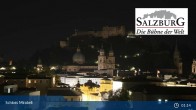 Archived image Webcam Salzburg: Mirabell Palace 00:00