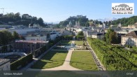 Archiv Foto Webcam Salzburg: Schloss Mirabell 07:00