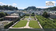 Archiv Foto Webcam Salzburg: Schloss Mirabell 10:00