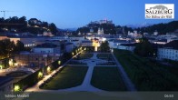 Archiv Foto Webcam Salzburg: Schloss Mirabell 04:00