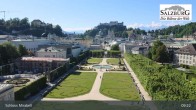 Archiv Foto Webcam Salzburg: Schloss Mirabell 08:00