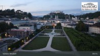 Archiv Foto Webcam Salzburg: Schloss Mirabell 04:00