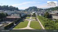 Archiv Foto Webcam Salzburg: Schloss Mirabell 08:00