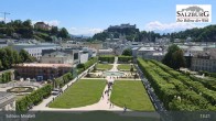 Archiv Foto Webcam Salzburg: Schloss Mirabell 12:00