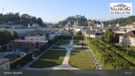 Archived image Webcam Salzburg: Mirabell Palace 06:00