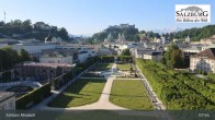 Archived image Webcam Salzburg: Mirabell Palace 07:00