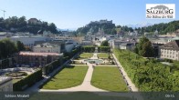 Archived image Webcam Salzburg: Mirabell Palace 08:00