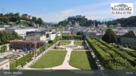 Archived image Webcam Salzburg: Mirabell Palace 14:00