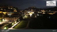 Archived image Webcam Salzburg: Mirabell Palace 02:00