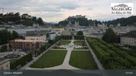Archived image Webcam Salzburg: Mirabell Palace 07:00