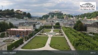 Archived image Webcam Salzburg: Mirabell Palace 08:00