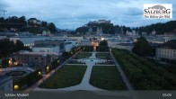 Archiv Foto Webcam Salzburg: Schloss Mirabell 11:00