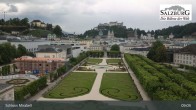 Archiv Foto Webcam Salzburg: Schloss Mirabell 15:00