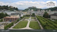 Archiv Foto Webcam Salzburg: Schloss Mirabell 21:00
