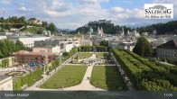 Archiv Foto Webcam Salzburg: Schloss Mirabell 23:00