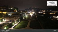 Archived image Webcam Salzburg: Mirabell Palace 00:00