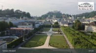 Archived image Webcam Salzburg: Mirabell Palace 06:00