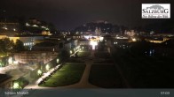 Archived image Webcam Salzburg: Mirabell Palace 00:00