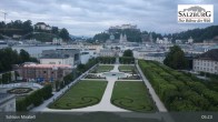 Archived image Webcam Salzburg: Mirabell Palace 04:00