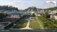 Archived image Webcam Salzburg: Mirabell Palace 06:00