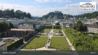Archived image Webcam Salzburg: Mirabell Palace 08:00