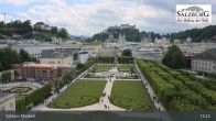Archived image Webcam Salzburg: Mirabell Palace 12:00