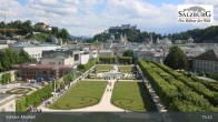 Archived image Webcam Salzburg: Mirabell Palace 14:00