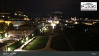 Archiv Foto Webcam Salzburg: Schloss Mirabell 03:00