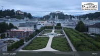 Archiv Foto Webcam Salzburg: Schloss Mirabell 04:00