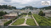 Archiv Foto Webcam Salzburg: Schloss Mirabell 10:00